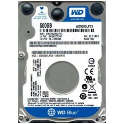 West Digital WD5000LPCX 500G 2.5 pic
